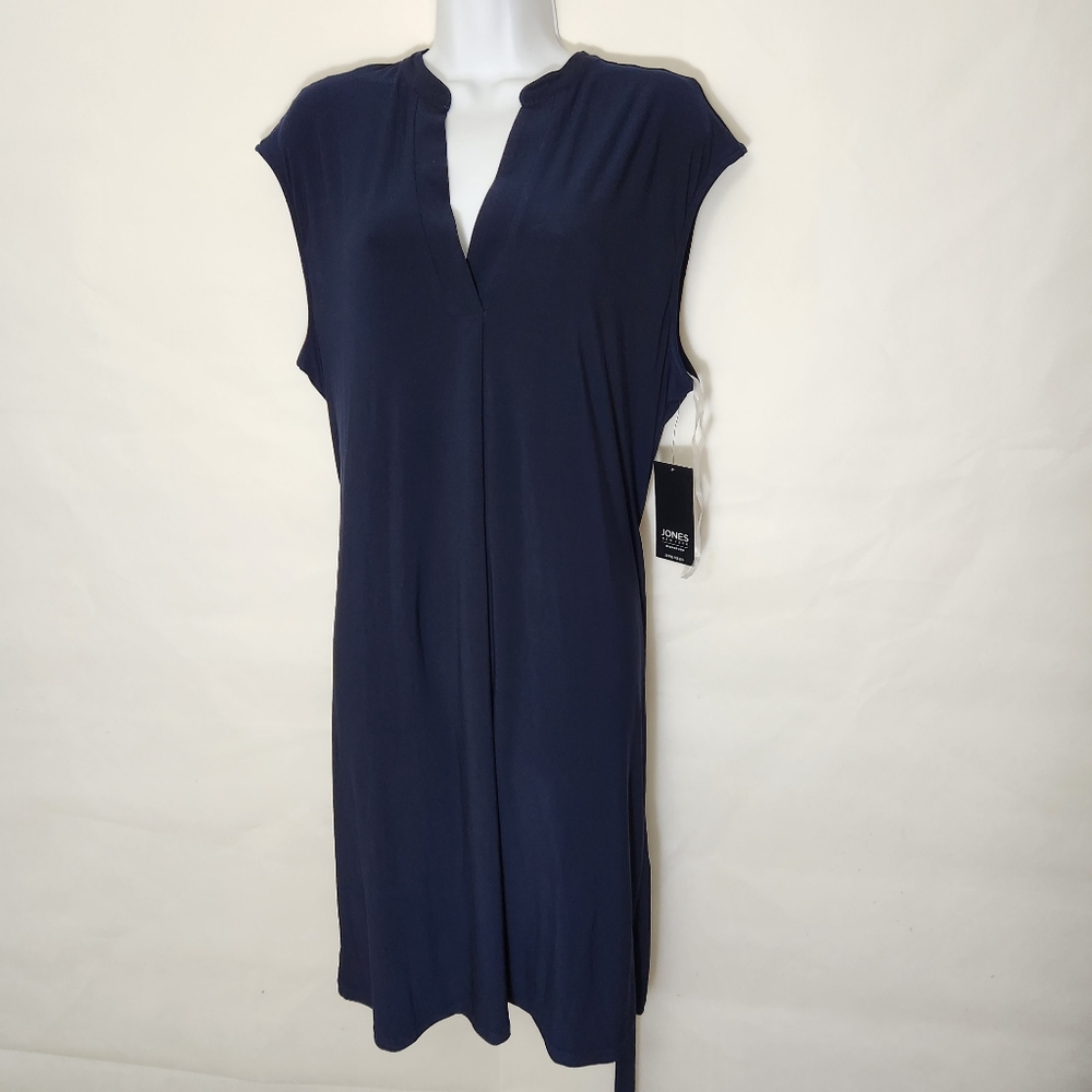 Jones New York Navy Blue Dress